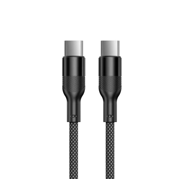 USB Cable KSIX Black 1 m