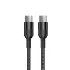 USB Cable KSIX Black 1 m