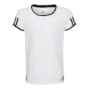 Krekls ar Īsām Piedurknēm Bērniem Adidas CLUB TEE DU2464 Balts Poliesters