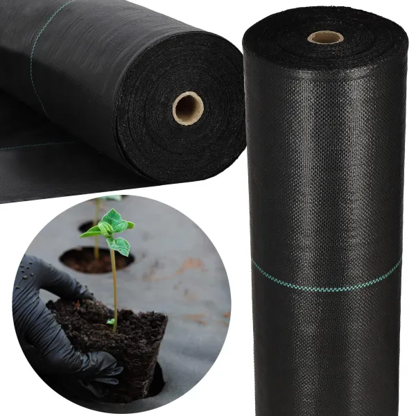Agrotekstiili rikkaruohoja vastaan Springos AG0024 70g/m2 1,6x50 m
