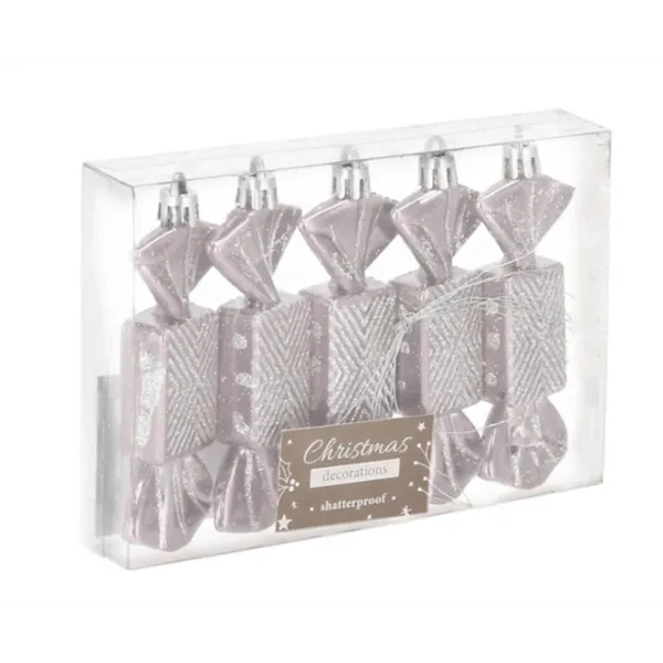 Joulupallot Springos CA0164 8cm 5 kpl.