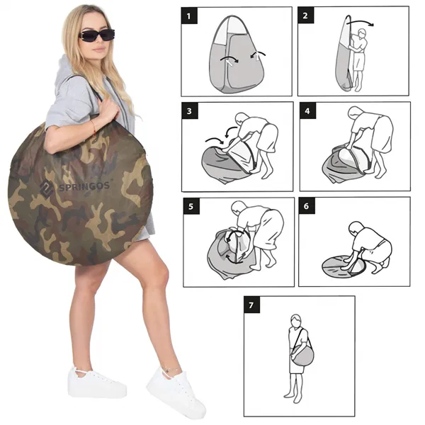 Pop up palapinė Springos PT027 120 x 120 x 190 cm