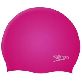 Swimming Cap Speedo  PLAIN MOULDED Pink Silicone