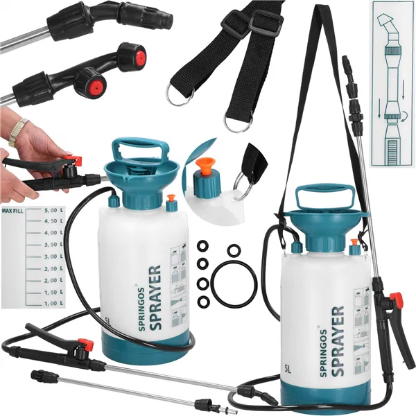 Puutarhasumutin Springos GA0054 5L