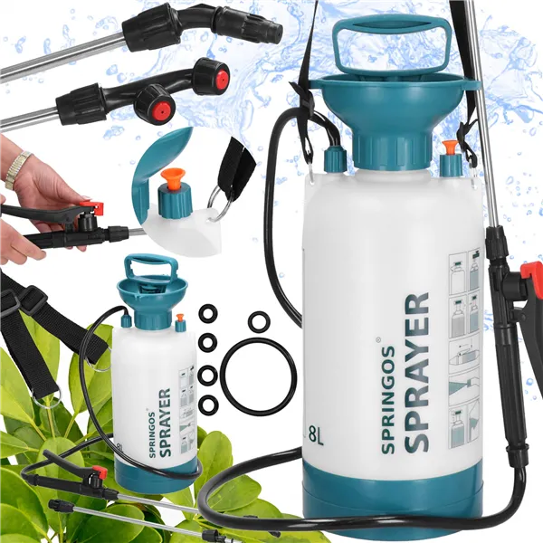 Садовый опрыскиватель Springos GA0055 8л