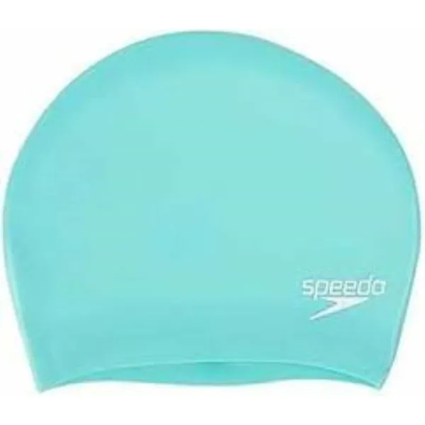 Swimming Cap Speedo  8-06168B961 Blue Green Silicone Plastic All ages