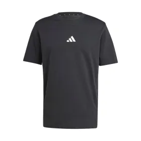 Vīriešu Krekls ar Īsām Piedurknēm Adidas JE9024 Melns (XS)