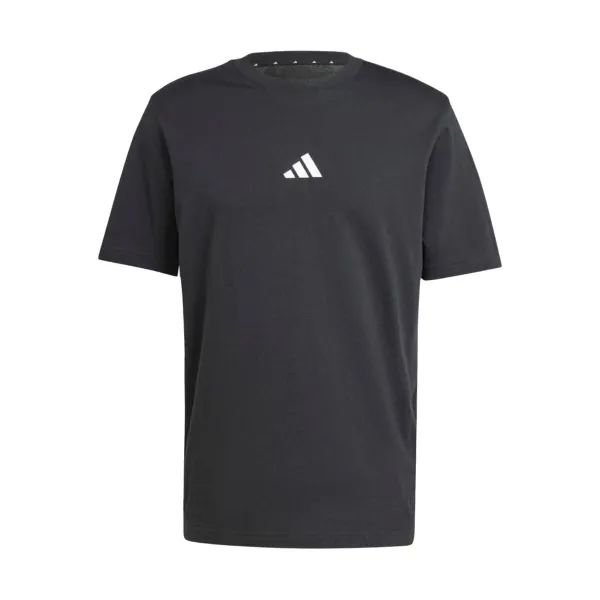 Vīriešu Krekls ar Īsām Piedurknēm Adidas JE9024 Melns (XS)