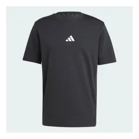 Vīriešu Krekls ar Īsām Piedurknēm Adidas JE9024 Melns (XS)