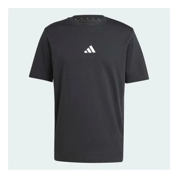 Vīriešu Krekls ar Īsām Piedurknēm Adidas JE9024 Melns (XS)