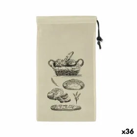 Daugkartinio naudojimo maisto maišelių rinkinys Quttin Duona TNT (Non Woven) 2 Dalys 25 x 45 cm (36 Vienetai)