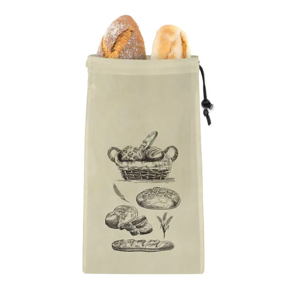Daugkartinio naudojimo maisto maišelių rinkinys Quttin Duona TNT (Non Woven) 2 Dalys 25 x 45 cm (36 Vienetai)