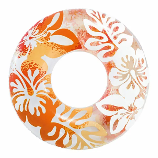 Inflatable Floating Doughnut Intex 59251 Ø 91 cm Multicolour