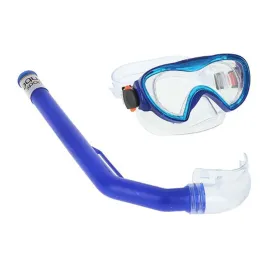 Snorkkelilasit ja -putki lapsille Junior Colorbaby Sininen Musta