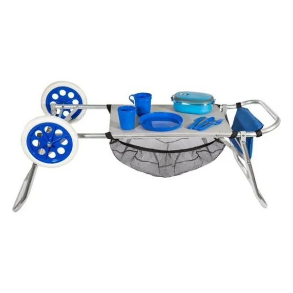 Multi-purpose beach cart Colorbaby Aluminium