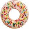 Täytettävä rengas Intex Donut Valkoinen 99 x 25 cm