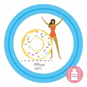Inflatable Wheel Intex Donut White 99 x 25 cm