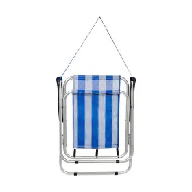 Beach Chair Aktive White Navy Blue 44 x 45 x 76 cm Sailor