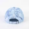 Child Cap Stitch Tye Die Blue Multicolour 57 cm