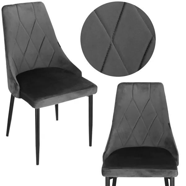 Kėdė Springos HF0031 Pilka