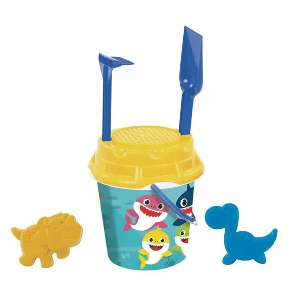 Beach toys set AVC 18 cm Ø 18 cm Shark 6 Pieces