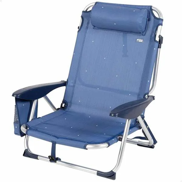Beach Chair Aktive Dark blue 51 x 45 x 76 cm Beach