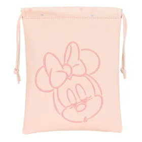 Priešpiečių dėžutė Minnie Mouse Baby Šviesiai rožinis 20 x 25 cm Maišas