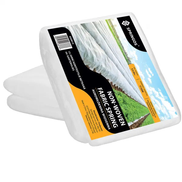 Зимний агротекстиль Springos AG0012 17г/м2 20х3,2м белый