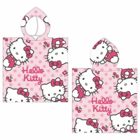 Beach Towel Hello Kitty Light Pink 50 x 115 cm