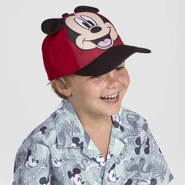 Child Cap Mickey Mouse Red