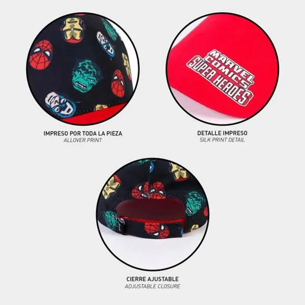 Child Cap Marvel Red