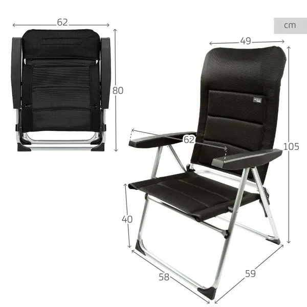Folding Chair Aktive 49 x 59 x 105 cm