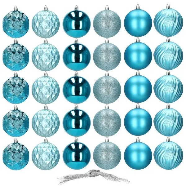 Joulukuusen koristeet Springos CA0876 8 cm 30 kpl