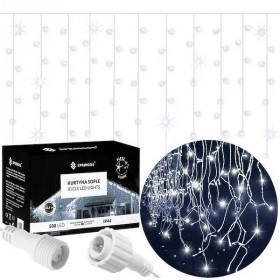 LED Christmas curtains Springos CL0530 20m