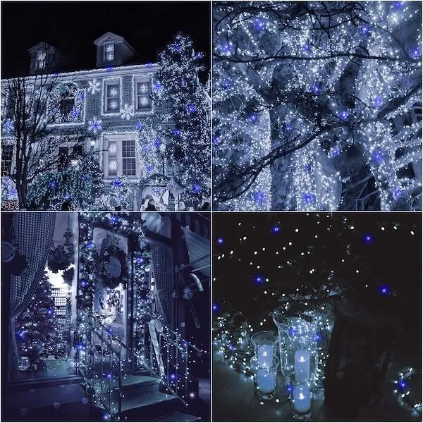 Kalėdinės lemputės Springos CL1008 1000 LED 61,5 m