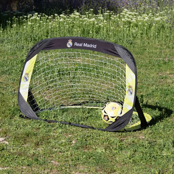 Set of 2 football goals Real Madrid C.F. 120 x 80 x 80 cm