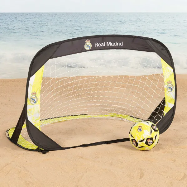 Set of 2 football goals Real Madrid C.F. 120 x 80 x 80 cm