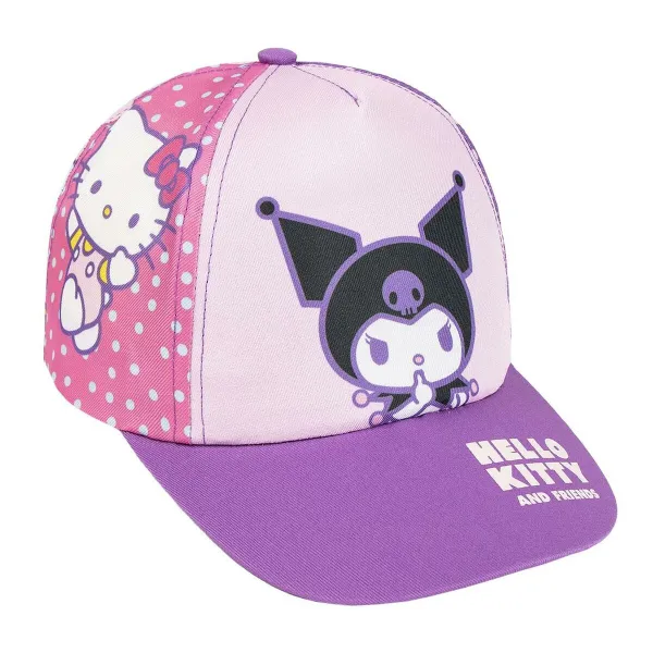 Детская кепка Hello Kitty Kuromi  Фиолетовый