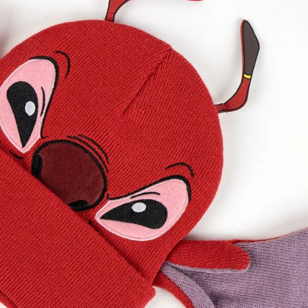 Child Cap Stitch Red
