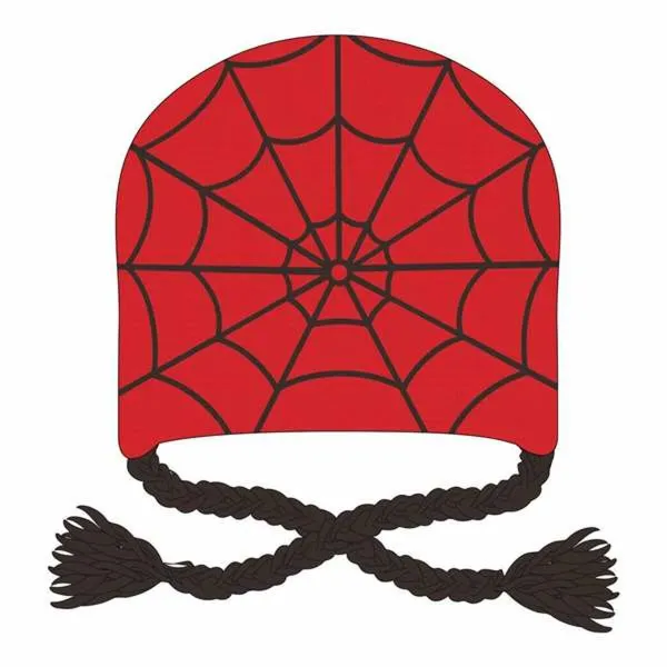 Vaikiška kepurė Spider-Man Raudona