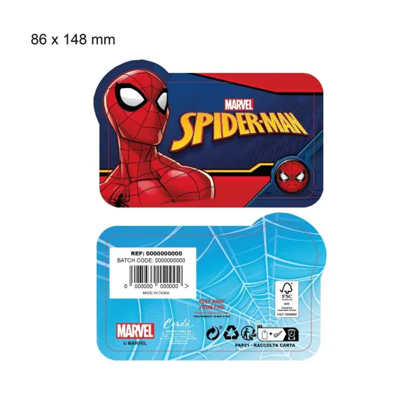 Vaikiška kepurė Spider-Man Raudona