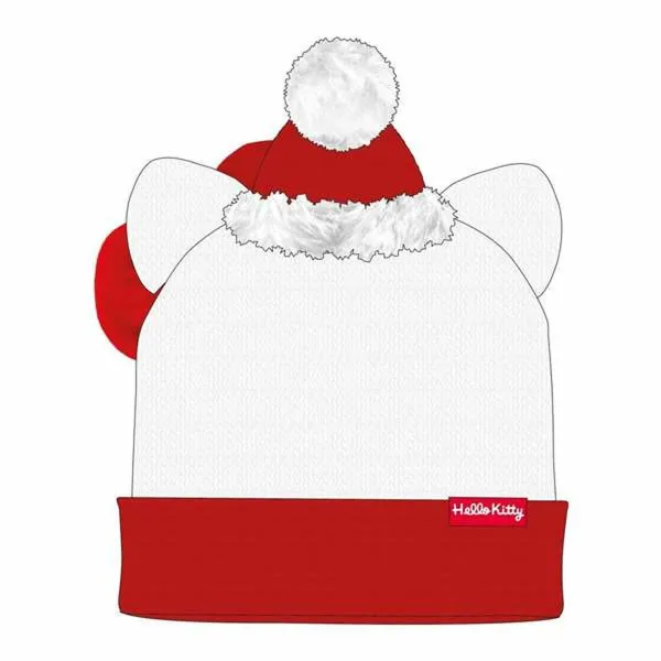 Child Cap Hello Kitty White