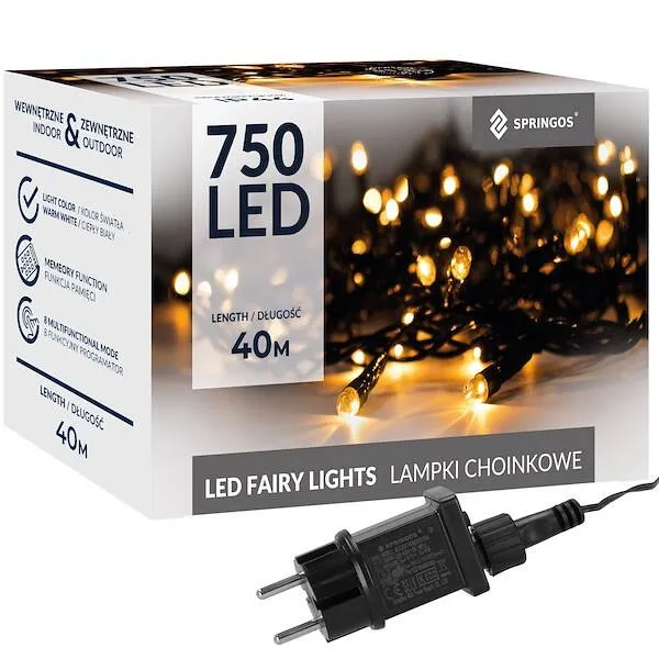 Jouluvalot Springos CL4093 37,5 m
