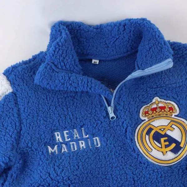 Толстовка с капюшоном для девочек Real Madrid C.F. Синий 6 Years