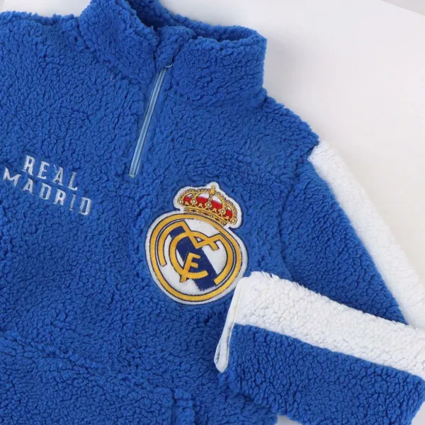 Толстовка с капюшоном для девочек Real Madrid C.F. Синий 6 Years