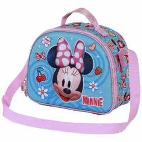3D šiluminė pietų dėžutė Minnie Mouse Happiness Rožinė 25,5 x 10 x 20 cm