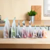 Daugkartinio naudojimo maisto maišelių rinkinys Quid Rico Plastmasinis Zip 8 Dalys