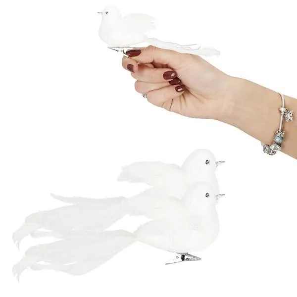 Joulukoristeiden linnut Springos CA1044