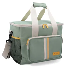 Cool Bag Quid Sugar Green 33 x 24 x 28 cm (6 Units)
