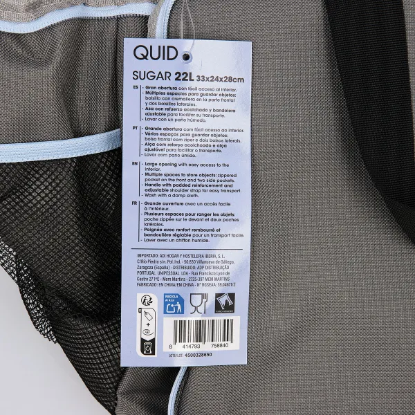 Cool Bag Quid Sugar Green 33 x 24 x 28 cm (6 Units)